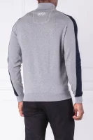 Пуловер Zelchior_Pro_W18 | Slim Fit BOSS GREEN сив