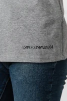 Тениска | Regular Fit Emporio Armani сив