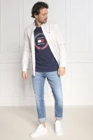 Тениска ATHLETIC | Regular Fit Tommy Jeans тъмносин