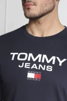 Блуза с дълъг ръкав | Regular Fit Tommy Jeans тъмносин
