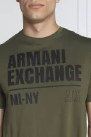 Тениска | Regular Fit Armani Exchange каки