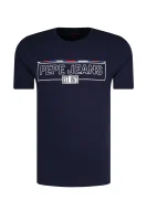 Тениска DENNIS | Regular Fit Pepe Jeans London тъмносин