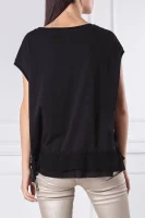 Блуза | Loose fit TWINSET черен