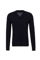 Sweater BOSS BLACK тъмносин