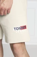 Шорти | Regular Fit Tommy Jeans пясъчен