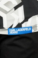 Тениска | Relaxed fit Karl Lagerfeld Jeans черен
