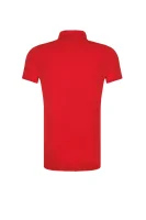 Тениска с яка Tommy Hilfiger червен