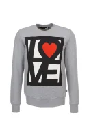 Sweatshirt Love Moschino сив