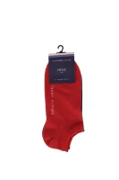 Чорапи 2-pack Tommy Hilfiger червен