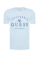 Тениска | Regular Fit Guess небесносин