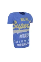 Тениска Vintage Real | Slim Fit Superdry син