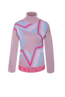 Turtleneck sweater Iceberg розов