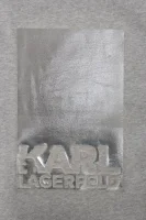 Foil Logo sweatshirt Karl Lagerfeld сив