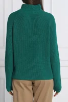 Блуза с поло яка | Regular Fit Marc O' Polo зелен