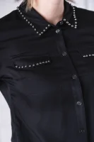 Риза REGINA | Regular Fit GUESS черен