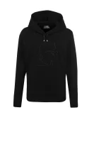 Embroidered sweatshirt Karl Lagerfeld черен