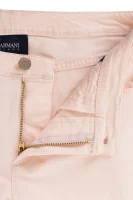 Дънки J10 | Cropped Fit Armani Jeans пудренорозов