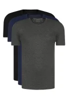 Тениска 3-pack | Regular Fit BOSS BLACK тъмносин