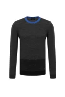 Nartelli wool sweater BOSS BLACK графитен