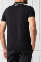 Поло/тениска с яка Paddy Pro | Regular Fit BOSS GREEN черен