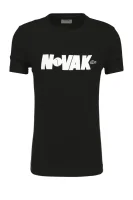 Тениска NOVAK DJOKOVIC | Regular Fit Lacoste черен