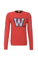 Wariety Sweatshirt BOSS ORANGE червен