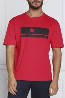 Тениска Tee 3 | Regular Fit BOSS GREEN червен
