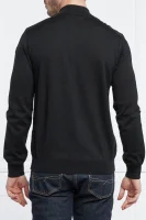 Вълнен пуловер | Slim Fit Paul&Shark черен