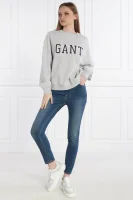 Суитчър/блуза | Oversize fit Gant сив