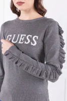 Пуловер | Regular Fit GUESS пепеляв