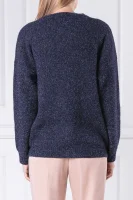 Пуловер | Loose fit Boutique Moschino тъмносин