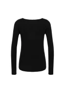 Sweater Isa Logo GUESS черен