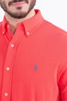 Риза | Regular Fit | pique POLO RALPH LAUREN червен