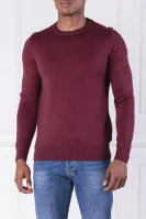 Пуловер Janni A/S | Slim Fit Gas бордо