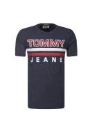 Тениска TJM Stripe | Regular Fit Tommy Jeans тъмносин