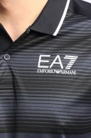 Поло/тениска с яка | Regular Fit EA7 тъмносин