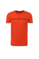 T-shirt CALVIN KLEIN JEANS оранжев