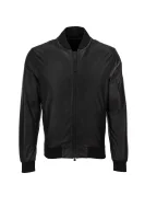 Leather Jacket Z Zegna черен