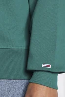 Суитчър/блуза | Relaxed fit Tommy Jeans зелен
