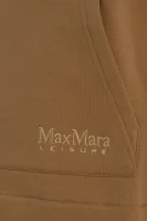 Суитчър/блуза | Regular Fit Max Mara Leisure кафяв