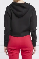 Суитчър/блуза ALLIE | Cropped Fit GUESS ACTIVE черен
