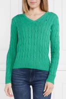 Пуловер | Slim Fit POLO RALPH LAUREN зелен