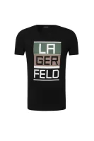 T-Shirt Lagerfeld черен
