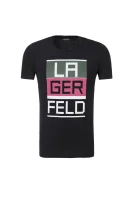 T-shirt Lagerfeld тъмносин