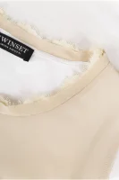 Копринена блуза  TWINSET кремав