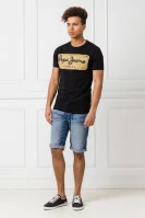 Тениска CHARING | Slim Fit Pepe Jeans London черен