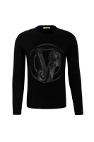 Sweatshirt Versace Jeans черен