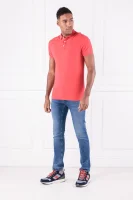Поло/тениска с яка TJM ESSENTIAL | Slim Fit | pique Tommy Jeans червен