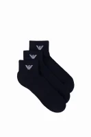 Чорапи 3-pack Emporio Armani тъмносин