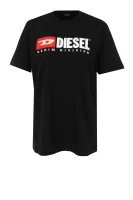 Тениска T-JUST-DIVISION-FL | Loose fit Diesel черен